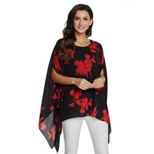 Load image into Gallery viewer, Chiffon Blouse Batwing