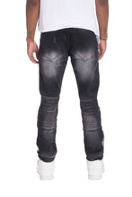 Load image into Gallery viewer, RACER DENIM- BLACK