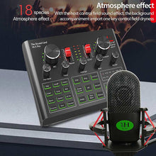 Load image into Gallery viewer, BM800 Condenser Microphone Sound Card V9X PRO Mixer Live Broadcast