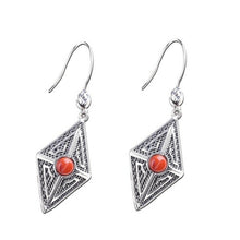 Load image into Gallery viewer, I 100% S925 Sterling silver earrings Fashion South rutile - Sophornlilly