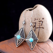 Load image into Gallery viewer, I 100% S925 Sterling silver earrings Fashion South rutile - Sophornlilly