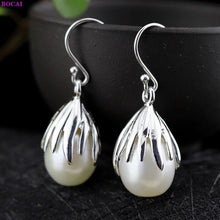 Load image into Gallery viewer, 100% S925 Sterling silver earrings Fashion Thai silver - Sophornlilly