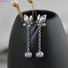 Load image into Gallery viewer, sterling silver earrings Fashion Thai silver personality