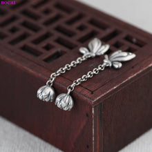Load image into Gallery viewer, sterling silver earrings Fashion Thai silver personality