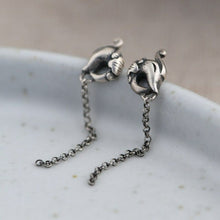 Load image into Gallery viewer, sterling silver earrings Fashion Thai silver personality