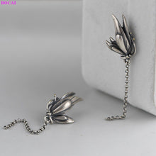 Load image into Gallery viewer, sterling silver earrings Fashion Thai silver personality