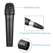Load image into Gallery viewer, BOYA BY BM57 Cardioid Dynamic Microphone 6.35mm Output Aluminum Zinc