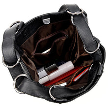 Load image into Gallery viewer, Backpack Women Leather School Bags For Teenage Girls Fashion