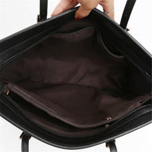 Load image into Gallery viewer, Bag Fashion Women Leather Handbag Brief Shoulder Bags Black White
