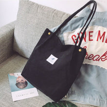 Load image into Gallery viewer, Corduroy Shoulder Bag