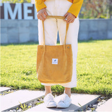 Load image into Gallery viewer, Corduroy Shoulder Bag