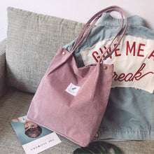 Load image into Gallery viewer, Corduroy Shoulder Bag