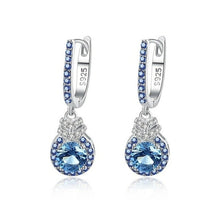 Load image into Gallery viewer, Bague Ringen Sterling Silver 925 Jewelry Water Drop Shaped Earrings