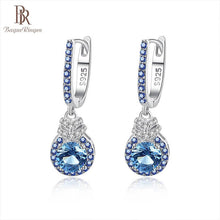 Load image into Gallery viewer, Bague Ringen Sterling Silver 925 Jewelry Water Drop Shaped Earrings