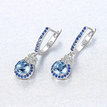 Load image into Gallery viewer, Bague Ringen Sterling Silver 925 Jewelry Water Drop Shaped Earrings