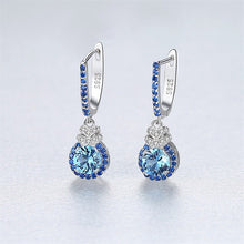 Load image into Gallery viewer, Bague Ringen Sterling Silver 925 Jewelry Water Drop Shaped Earrings