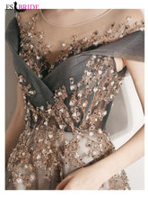 Load image into Gallery viewer, Banquet evening dress women new host party dress temperament thin