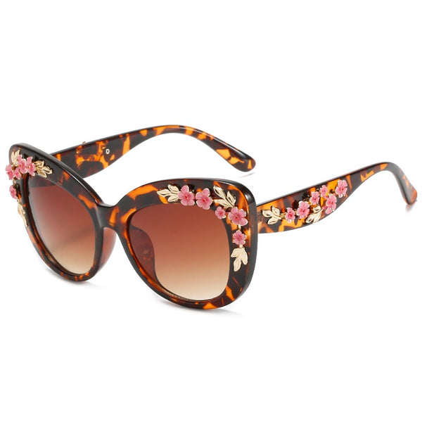 Baroque Modern Vintage Cat Eye Sunglasses