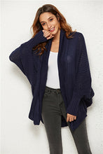 Load image into Gallery viewer, Batwing Sleeve Knitwear Cardigan