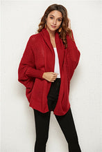 Load image into Gallery viewer, Batwing Sleeve Knitwear Cardigan