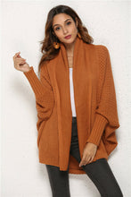 Load image into Gallery viewer, Batwing Sleeve Knitwear Cardigan