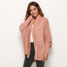 Load image into Gallery viewer, Batwing Sleeve Knitwear Cardigan