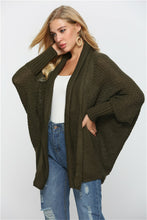 Load image into Gallery viewer, Batwing Sleeve Knitwear Cardigan
