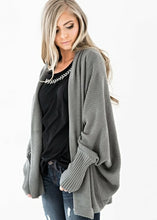 Load image into Gallery viewer, Batwing Sleeve Knitwear Cardigan