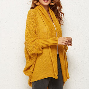 Batwing Sleeve Knitwear Cardigan