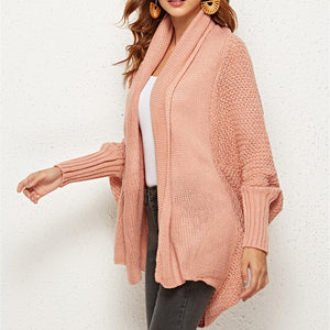 Batwing Sleeve Knitwear Cardigan