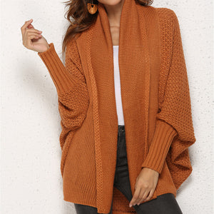 Batwing Sleeve Knitwear Cardigan