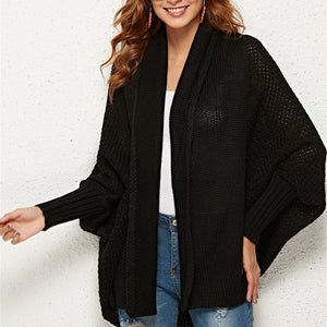 Batwing Sleeve Knitwear Cardigan