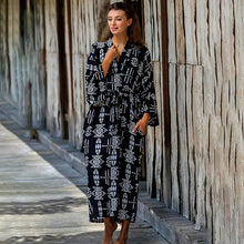 Load image into Gallery viewer, Beach Summer Maxi Dresses Outfits For Women Swimsuit Cover Up Boho