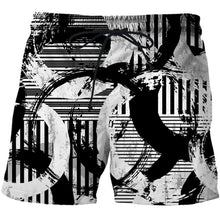 Load image into Gallery viewer, Beautiful Abstract Geometry Summer Beach Shorts