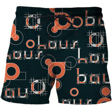 Load image into Gallery viewer, Beautiful Abstract Geometry Summer Beach Shorts
