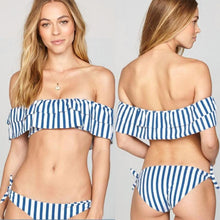 Load image into Gallery viewer, Beautiful Women Girls Bikini Set Ruffles Padded