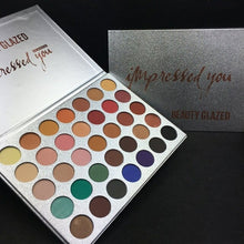 Load image into Gallery viewer, Beauty Glazed Make up 18 Colors Eyeshadow Palette Matte Diamond