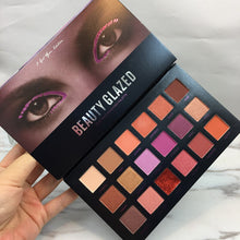 Load image into Gallery viewer, Beauty Glazed Make up 18 Colors Eyeshadow Palette Matte Diamond