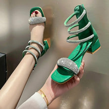 Load image into Gallery viewer, High Heel Sandals Buckle
