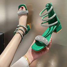 Load image into Gallery viewer, High Heel Sandals Buckle