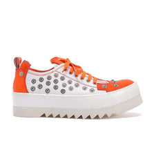 Load image into Gallery viewer, Men Rivet Casual Shoes Genuine Leather Handmade Fashion