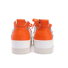 Load image into Gallery viewer, Men Rivet Casual Shoes Genuine Leather Handmade Fashion
