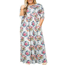 Load image into Gallery viewer, Summer Short Sleeve Print Dress