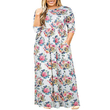 Load image into Gallery viewer, Summer Short Sleeve Print Dress