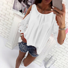 Load image into Gallery viewer, Bigsweety Ladies Blouse Fashion Womens Off Shoulder Tops Blouse Shirts