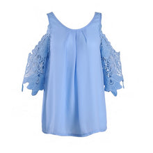 Load image into Gallery viewer, Bigsweety Ladies Blouse Fashion Womens Off Shoulder Tops Blouse Shirts