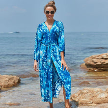 Load image into Gallery viewer, Bikini Beach Cover up Tunics for Beach Long Kaftan Bikini Cover up - Sophornlilly