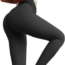 Load image into Gallery viewer, Black Fitness Push Up Leggings Women Elastic Slim Sports Leggings