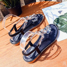 Load image into Gallery viewer, Black Green Bling Crystal Shoes Women Comfortable Flats Bohemia - Sophornlilly