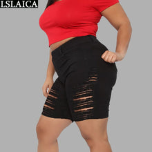 Load image into Gallery viewer, Black Hole Clothing Personalized New Arrival Denim Shorts Women